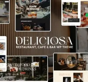 Deliciosa - Restaurant & Cafe WordPress Theme