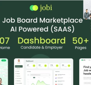 Jobi – Job Board Marketplace | AI Powered (SAAS)