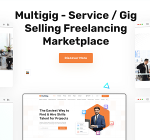 MultiGig - Service / Gig Selling Freelancing Marketplace