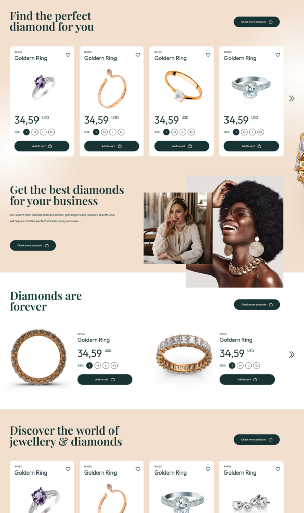 Online diamond selling site | Meet Diamond. A Luxury Theme Built for Selling Jewellery - Image 5