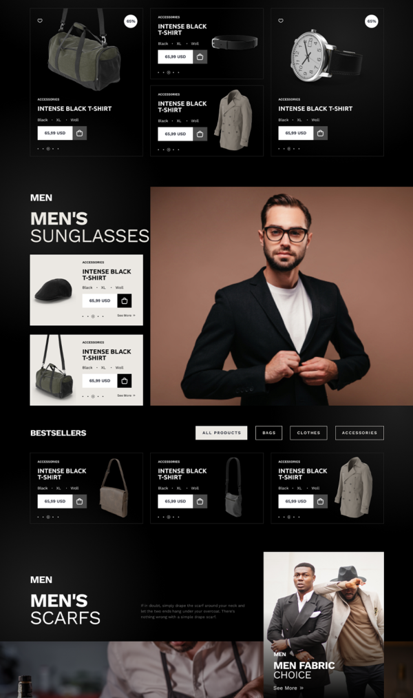 A website that sells men's clothing products - Image 3