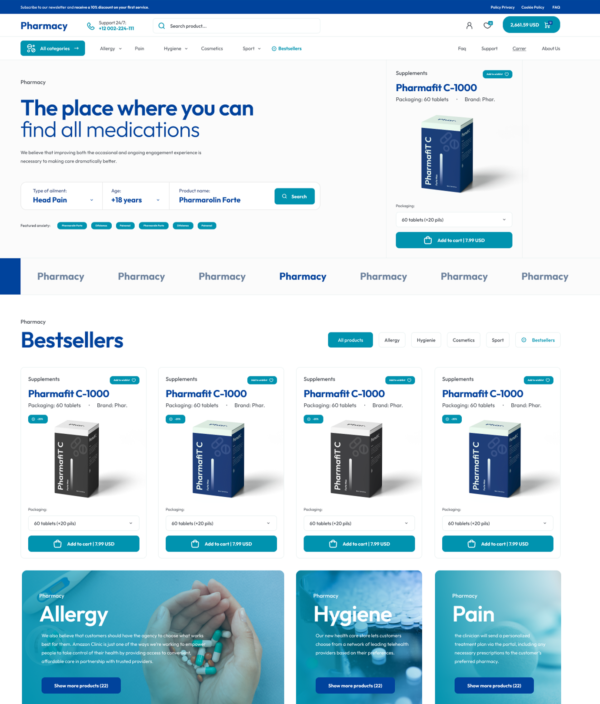 Creating a website for pharmacies - Image 2