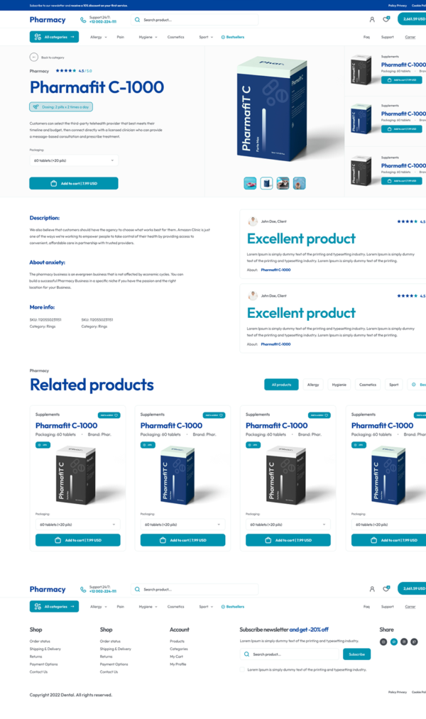 Creating a website for pharmacies - Image 3