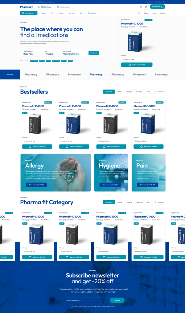 Creating a website for pharmacies - Image 4